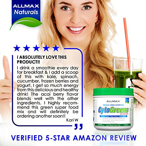 Foto 6 pulgar | Suplemento Allmax Nutrition Cytogreens Super Greens 535g - Venta Internacional.