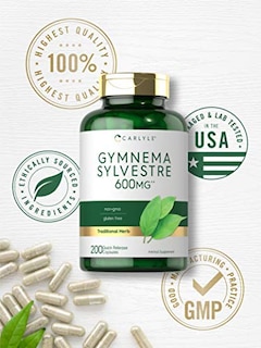 Foto 5 | Suplemento Carlyle Gymnema Sylvestre, Cápsulas De 600 Mg, 200 Unidades - Venta Internacional.