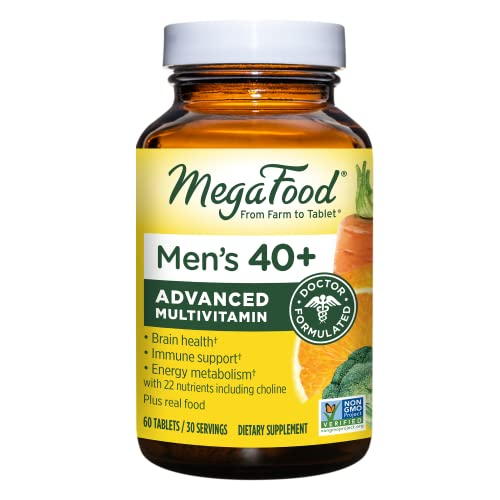 Foto 1 | Multivitamínico Megafood Para Hombres Mayores De 40 Años Con Vitaminas C, D, B12 Y Bioti - Venta Internacional.