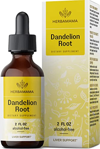 Foto 1 | Suplemento Herbamama: Tintura De Raíz De Diente De León, 60 Ml, Orgánica - Venta Internacional.