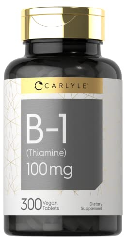 Foto 2 pulgar | Suplemento Carlyle De Vitamina B-1 100 Mg 300 Comprimidos - Venta Internacional.