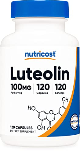 Foto 2 pulgar | Suplemento Nutricost Luteolina 100 Mg 120 Cápsulas Vegetariano - Venta Internacional.