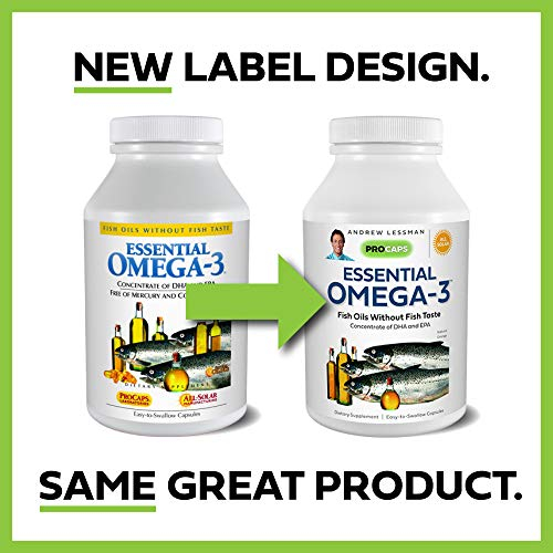 Foto 3 pulgar | Suplemento Andrew Lessman Essential Omega-3 Naranja 180 G - Venta Internacional.