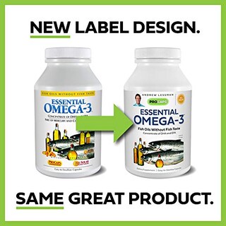 Foto 2 | Suplemento Andrew Lessman Essential Omega-3 Naranja 180 G - Venta Internacional.
