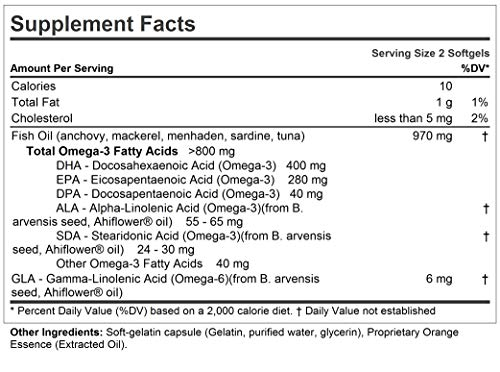 Foto 4 pulgar | Suplemento Andrew Lessman Essential Omega-3 Naranja 180 G - Venta Internacional.