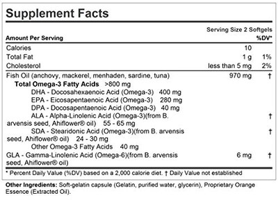 Foto 3 | Suplemento Andrew Lessman Essential Omega-3 Naranja 180 G - Venta Internacional.