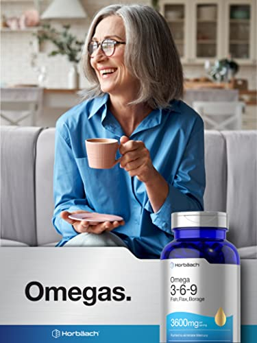 Foto 7 pulgar | Suplemento Horbaach Triple Omega 3-6-9 360 Mg 240 Cápsulas Blandas - Venta Internacional.
