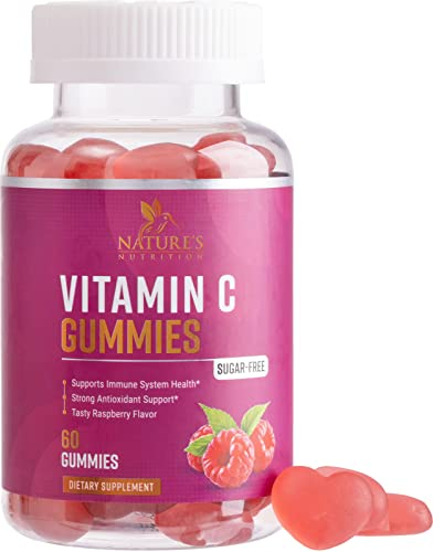 Foto 2 pulgar | Gomitas De Vitamina C Nature's Nutrition Sin Azúcar 60 Gomitas - Venta Internacional.