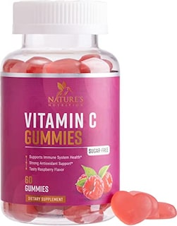 Foto 1 | Gomitas De Vitamina C Nature's Nutrition Sin Azúcar 60 Gomitas - Venta Internacional.