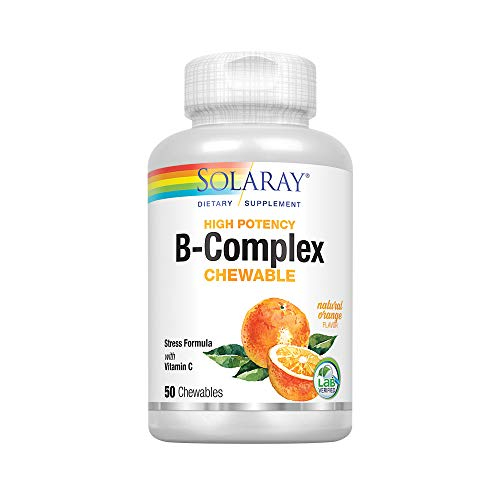 Foto 2 pulgar | Suplemento Solaray, Complejo De Vitamina B, 250 Mg, Masticable, 50 Tabletas - Venta Internacional.
