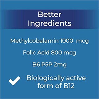 Foto 3 | Suplemento De Vitamina B12, Metilcobalamina De Fuente Superior, 1000 Mg - Venta Internacional.