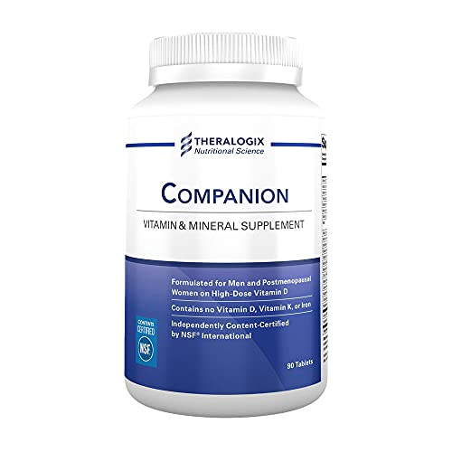 Foto 2 pulgar | Suplemento Multivitamínico Theralogix Companion 50+ 90 Días Supp - Venta Internacional.