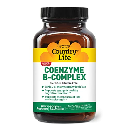 Foto 2 pulgar | Suplemento Dietético Country Life Coenzyme B Complex 120 Table - Venta Internacional.