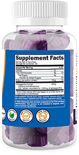 Foto 4 | Suplemento Nutricost En Gomitas De Ashwagandha 1200 Mg 60 Unidades - Venta Internacional.
