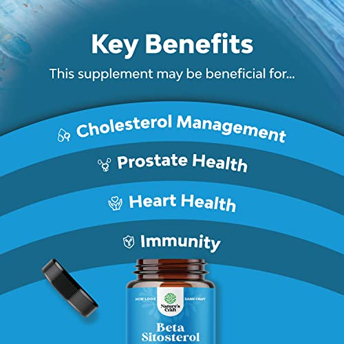 Foto 5 pulgar | Complement Natures Craft Plant Steroles Complex 500 Mg X 30 Té - Venta Internacional.