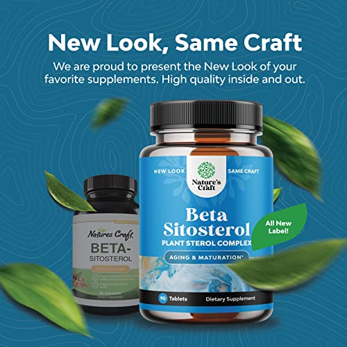 Foto 8 pulgar | Complement Natures Craft Plant Steroles Complex 500 Mg X 30 Té - Venta Internacional.