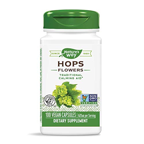 Foto 1 | Suplemento Nature's Way De Primera Calidad Con Flores De Lúpulo A Base De Hierbas, 100 Cápsulas - Venta Internacional.