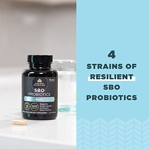 Foto 6 pulgar | Probióticos Ancient Nutrition Sbo Probiotics Para Hombre, 30 Cápsulas - Venta Internacional.