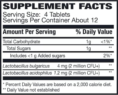 Foto 3 | Suplemento Rising Pharma Floranex Tablets Lactobacillus 50 T - Venta Internacional.