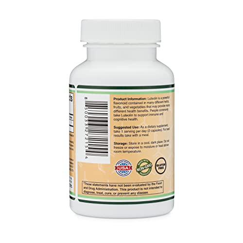 Foto 4 pulgar | Suplemento Double Wood Supplements, Luteolina, 100 Mg, 120 Cápsulas - Venta Internacional.