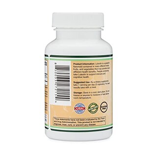 Foto 3 | Suplemento Double Wood Supplements, Luteolina, 100 Mg, 120 Cápsulas - Venta Internacional.