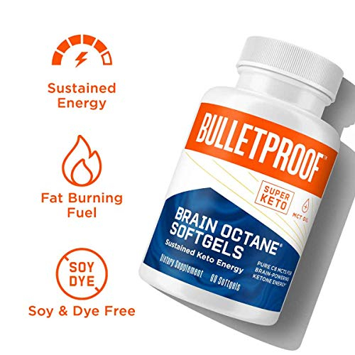 Foto 4 pulgar | Suplemento Bulletproof Brain Octane C8 Mct Oil 60 Cápsulas Blandas - Venta Internacional.