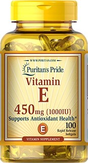 Foto 1 | Suplemento Puritan's Pride De Vitamina E 450 Mg 100 Comprimidos - Venta Internacional.