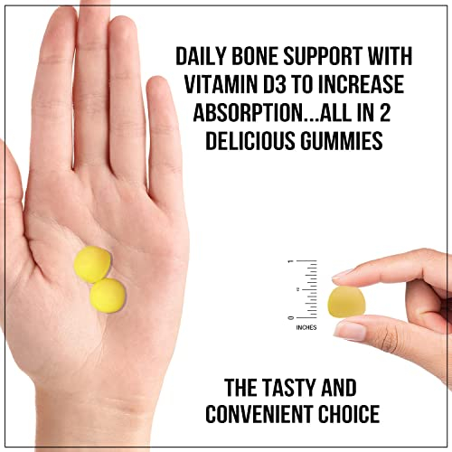 Foto 5 pulgar | Gominolas De Calcio Nature's Nutrition Sin Azúcar Con Vitamina D3 - Venta Internacional.