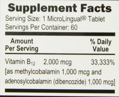 Foto 6 | Suplemento Superior Source No Shot Advanced B12, 2000 Mcg, 60 Unidades - Venta Internacional.