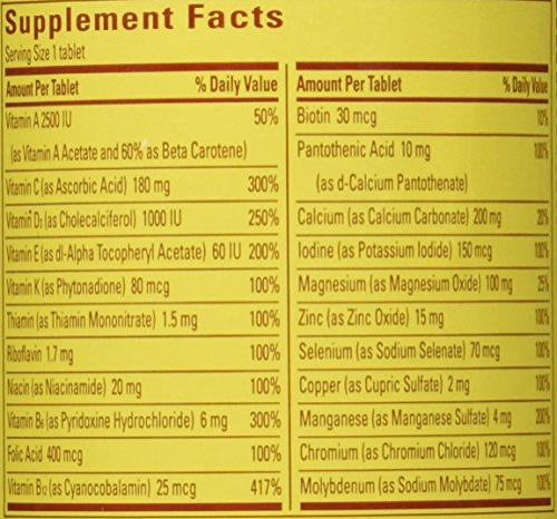 Foto 4 pulgar | Suplemento Nature Made Multi Para Mayores De 50 Años Con Vitaminas Y Minerales - Venta Internacional.