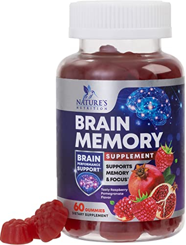 Foto 2 pulgar | Suplemento: Gomitas, Nature's Nutrition, Apoyo A La Memoria Cerebral - Venta Internacional.