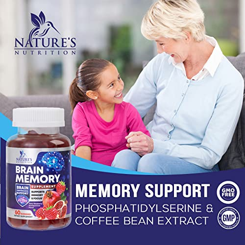 Foto 7 pulgar | Suplemento: Gomitas, Nature's Nutrition, Apoyo A La Memoria Cerebral - Venta Internacional.