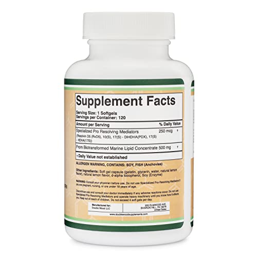 Foto 3 pulgar | Suplemento Double Wood Supplements Spm Max 120 Cápsulas Blandas - Venta Internacional.