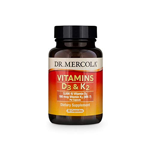 Foto 2 pulgar | Suplemento Dr. Mercola Con Vitaminas D3 Y K2 30 Cápsulas - Venta Internacional.