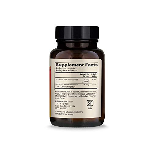 Foto 4 pulgar | Suplemento Dr. Mercola Con Vitaminas D3 Y K2 30 Cápsulas - Venta Internacional.