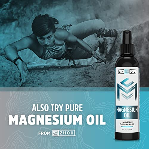 Foto 6 pulgar | Suplemento Del Complejo De Glicinato De Magnesio Zhou 350 Mg 180 Cápsulas - Venta Internacional.