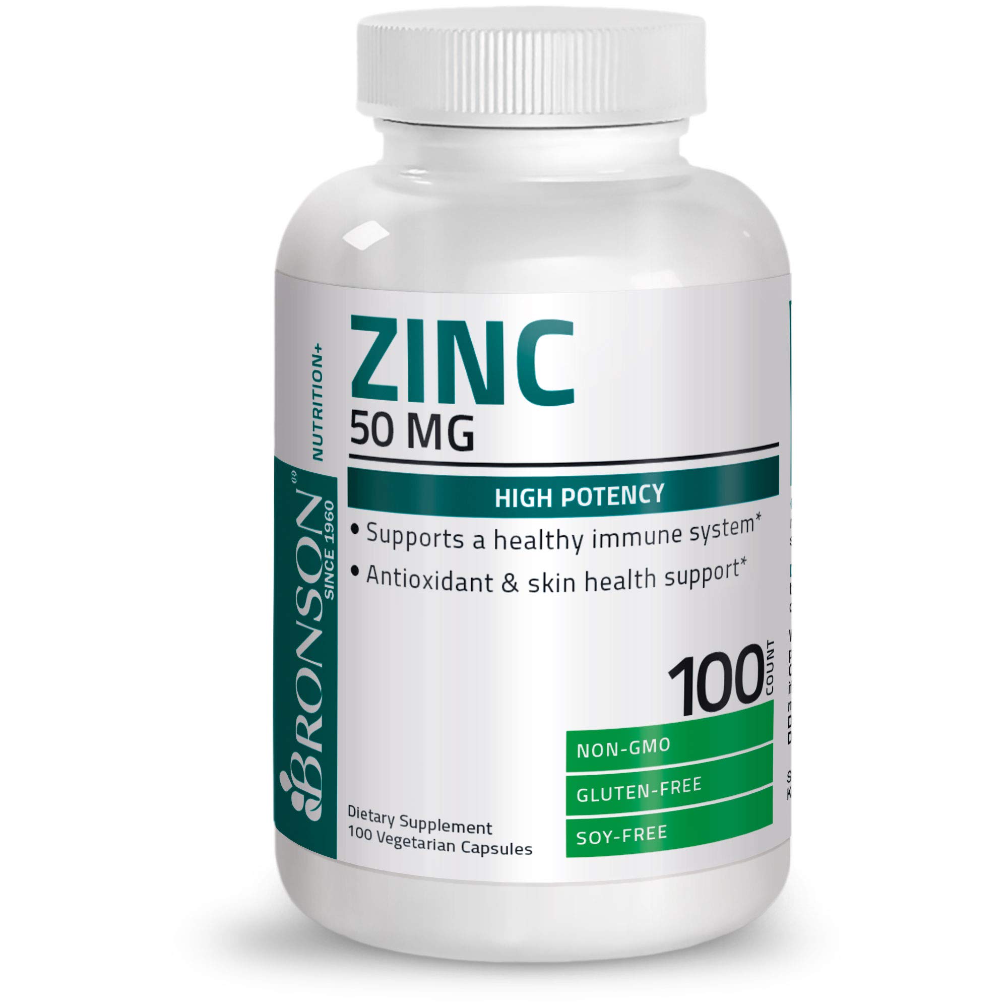 Foto 6 pulgar | Suplemento Bronson Zinc Complex De 50 Mg (óxido De Zinc Al 50%) Y Zinc  - Venta Internacional.