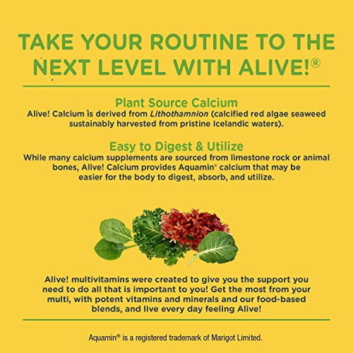 Foto 5 pulgar | ¡complementa Nature's Way Alive! Calcium Bone Support, 120 Tabletas - Venta Internacional.