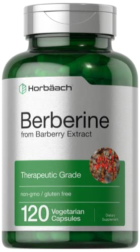 Foto 2 pulgar | Suplemento Horbäach Berberine Hcl 500 Mg 120 Cápsulas - Venta Internacional.