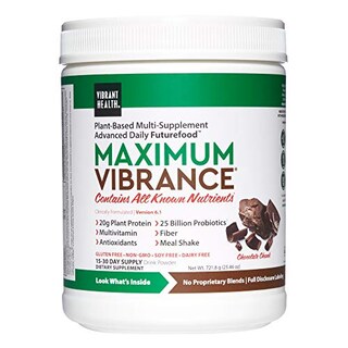 Foto 1 | Batido Para Comidas Vibrant Health Maximum Vibrance Chocolate, 15 Porciones - Venta Internacional.