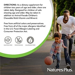 Foto 5 | Suplemento Nature's Plus Animal Parade De Vitamina D3, 500 Ui - Venta Internacional.