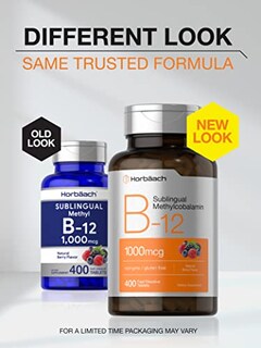 Foto 3 | Suplemento De Vitamina B12 Horbaach 1000 Mcg 400 Comprimidos - Venta Internacional.