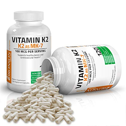 Foto 7 pulgar | Complemente La Vitamina K2 De Bronson En Forma De Menaquinona Mk-7 De 100 Mcg - Venta Internacional