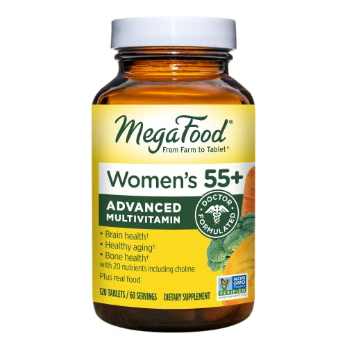 Foto 2 pulgar | Suplemento Multivitamínico Megafood Women's 55+, 120 Tabletas - Venta Internacional.