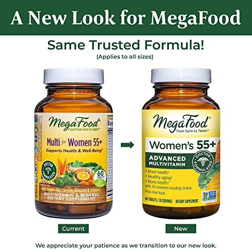 Foto 3 pulgar | Suplemento Multivitamínico Megafood Women's 55+, 120 Tabletas - Venta Internacional.