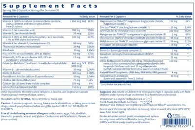 Foto 3 | Suplemento Vitasspectrum De Klaire Labs En Cápsulas Para Niños, 180 Unidades - Venta Internacional.