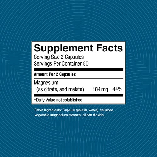 Foto 4 pulgar | Suplemento Nature's Sunshine Magnesium Complex 100 Cápsulas - Venta Internacional.