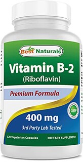 Foto 1 | Vitamina B2 (riboflavina), 400 Mg, 120 Cápsulas Vegetarianas Para Aliviar La Migraña - Venta Internacional.