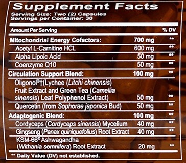 Foto 5 | Suplemento Doterra Mito2max Energy Stamina Complex 60 Cápsulas - Venta Internacional.