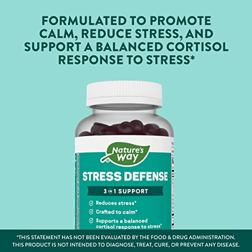 Foto 4 pulgar | Complementa Nature's Way Stress Defense Con 90 Chicles De Ashwagandha - Venta Internacional.